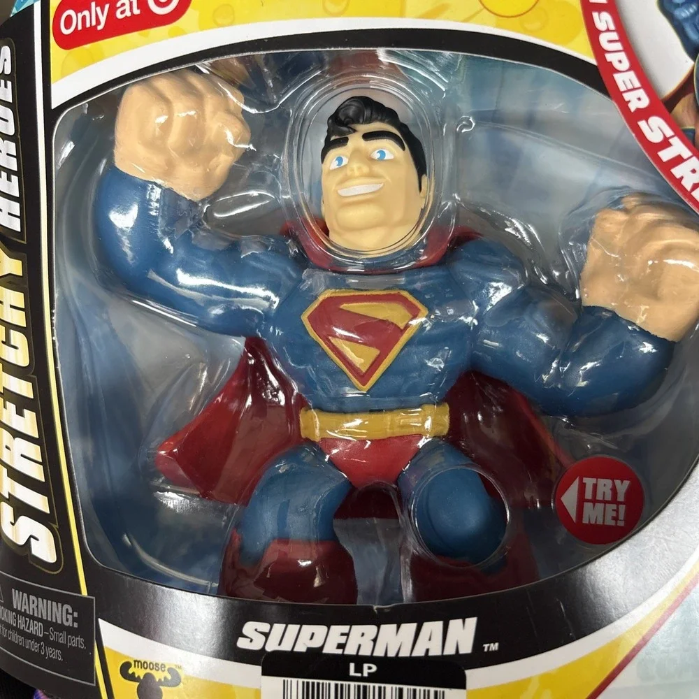 Heroes of Goo Jit Zu - Superman Hero Pack DC Comics Stretch Figure - NEW/SEALED